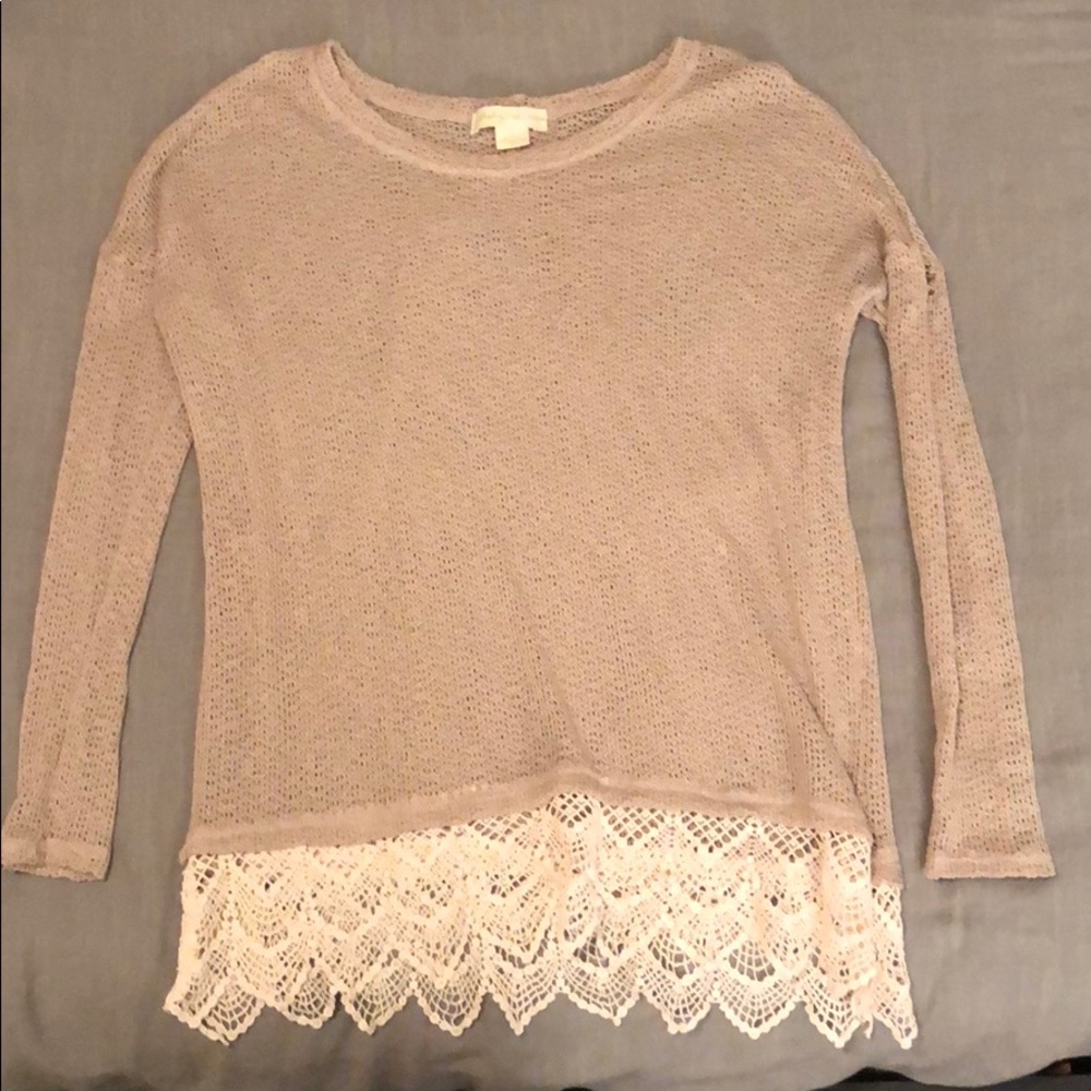 Tan sweater